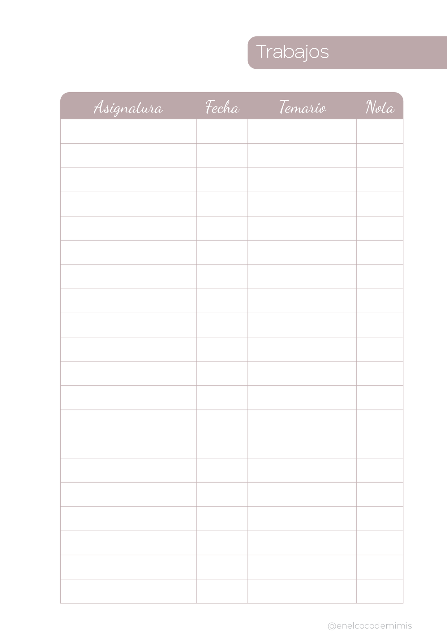 Agenda escolar 25-26 - Versión digital (PDF descargable)