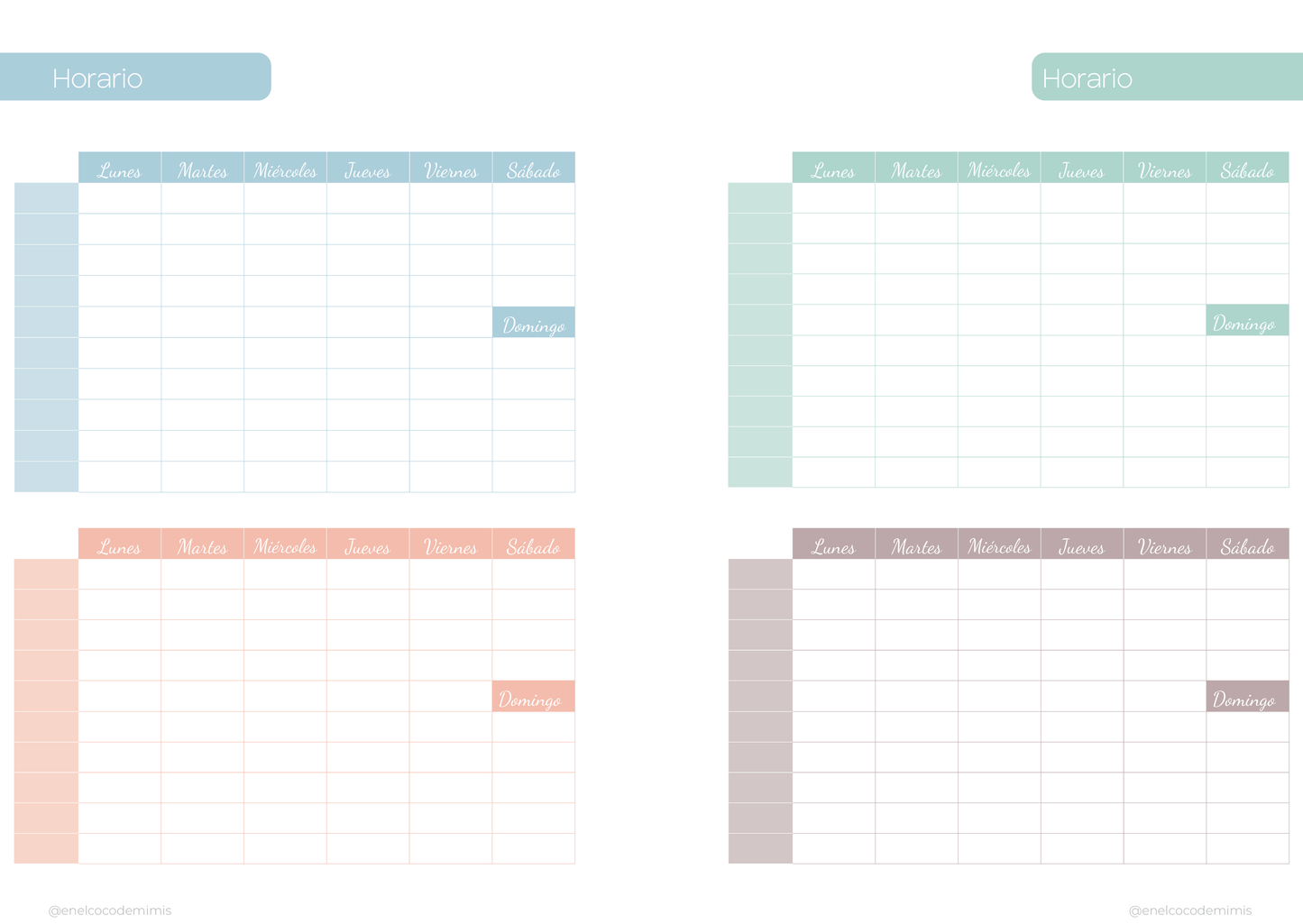 Agenda escolar 25-26 - Versión digital (PDF descargable)