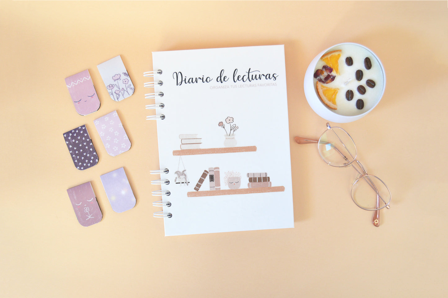 Diario de lecturas - Portada estantería