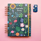 Agenda 2025 portada estampado flores