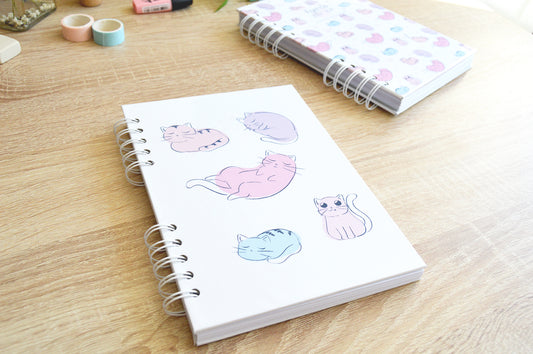 Libreta Color Cats