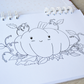 Libreta para colorear - Halloween