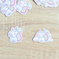 Imán unicornio arcoiris